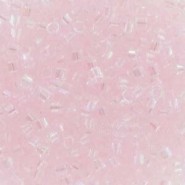 Miyuki delica kralen 11/0 - Transparent pale pink ab DB-82